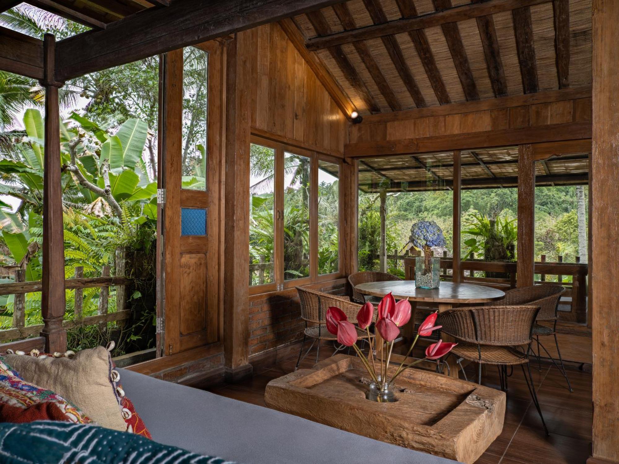 Niente Bali Villa Penebel Buitenkant foto